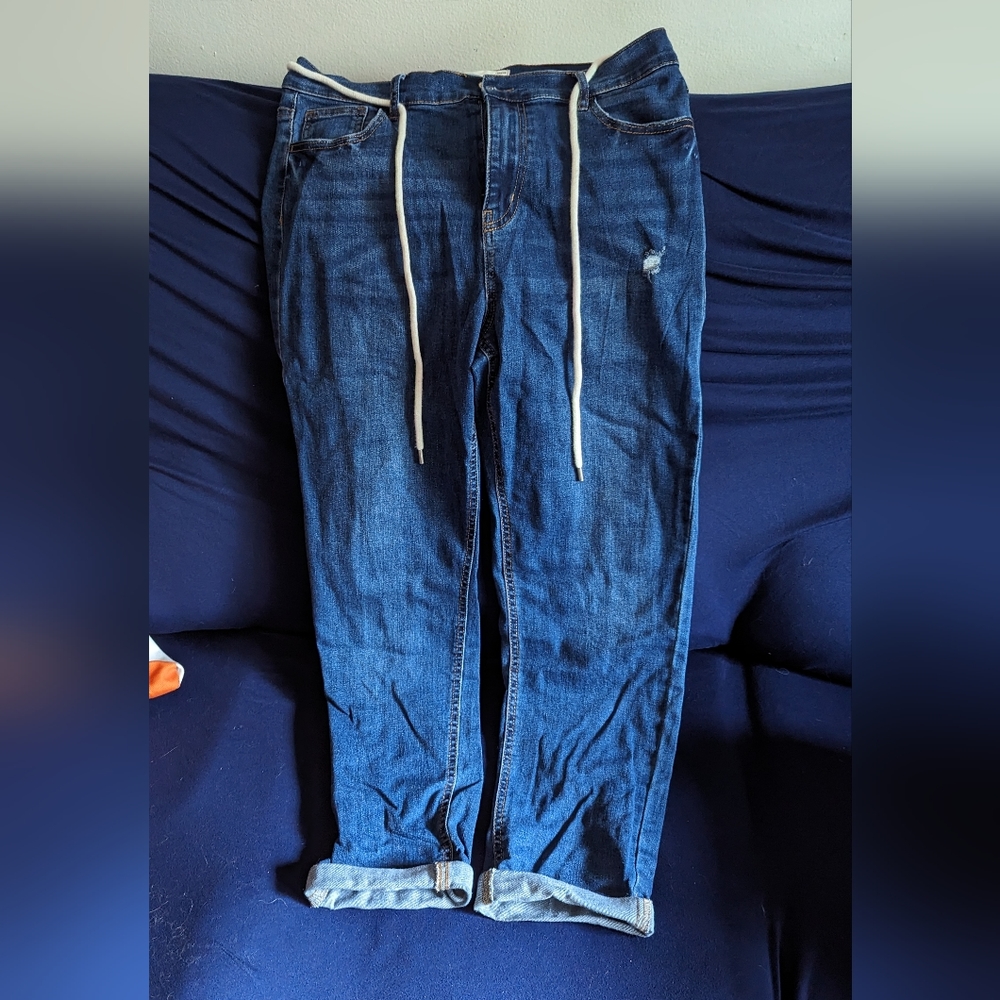 Mom blue jeans
